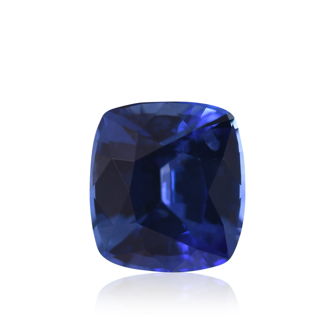 3.53 Carat Blue SRI LANKAN Cushion Sapphire CD