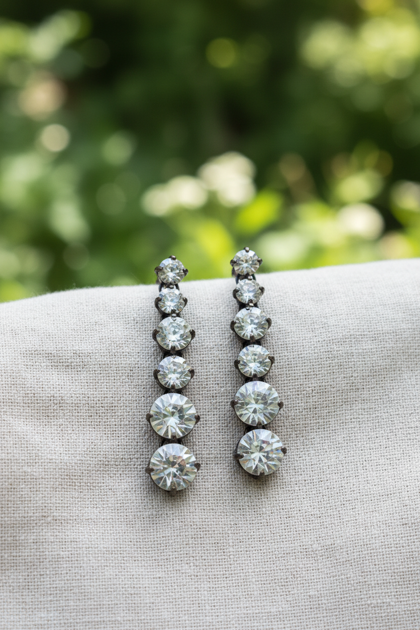 Lucea Earrings – Linen & Garden