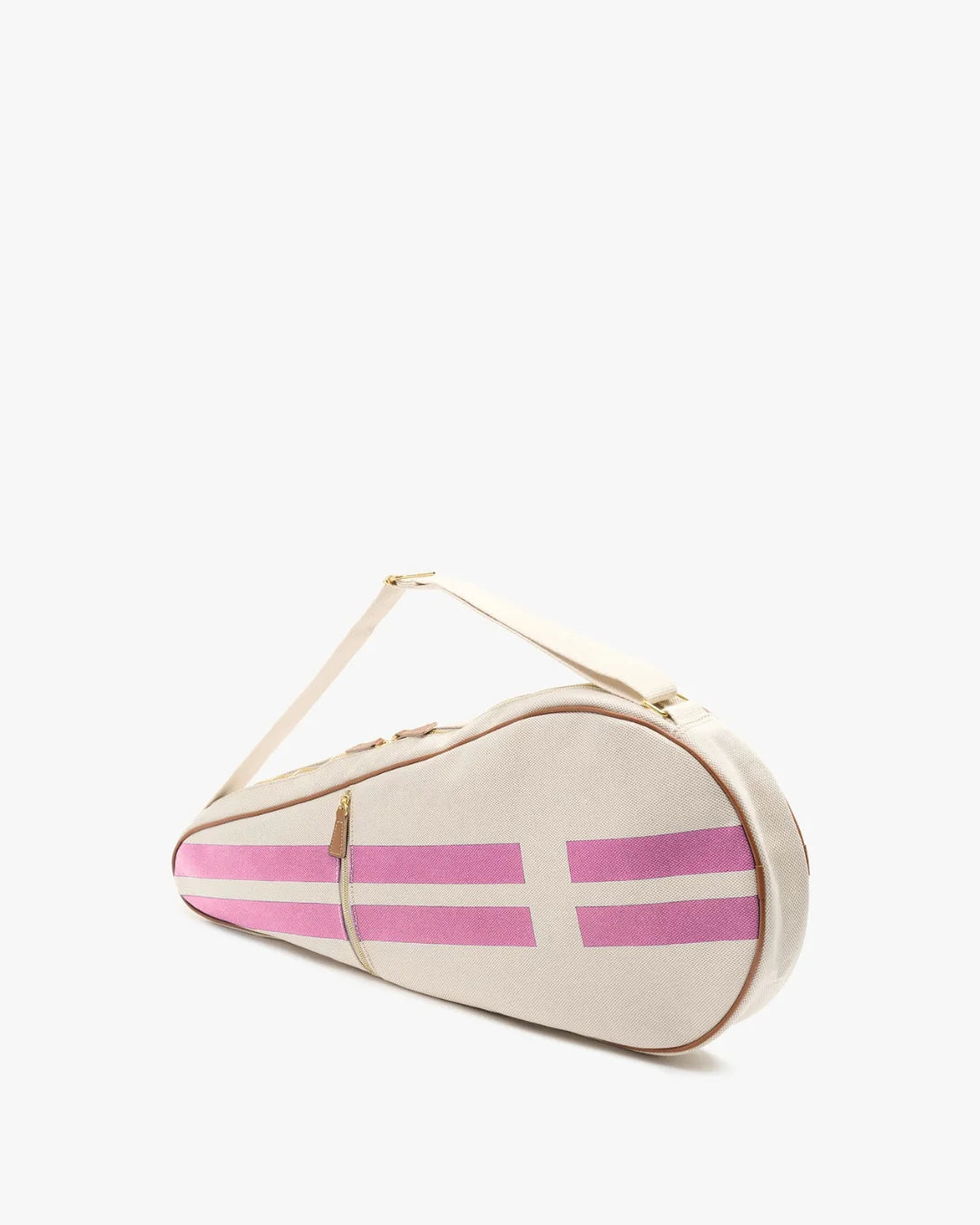 My Style Bags Personalised Glamour Tennis Bag - 08nt Stripes Pink